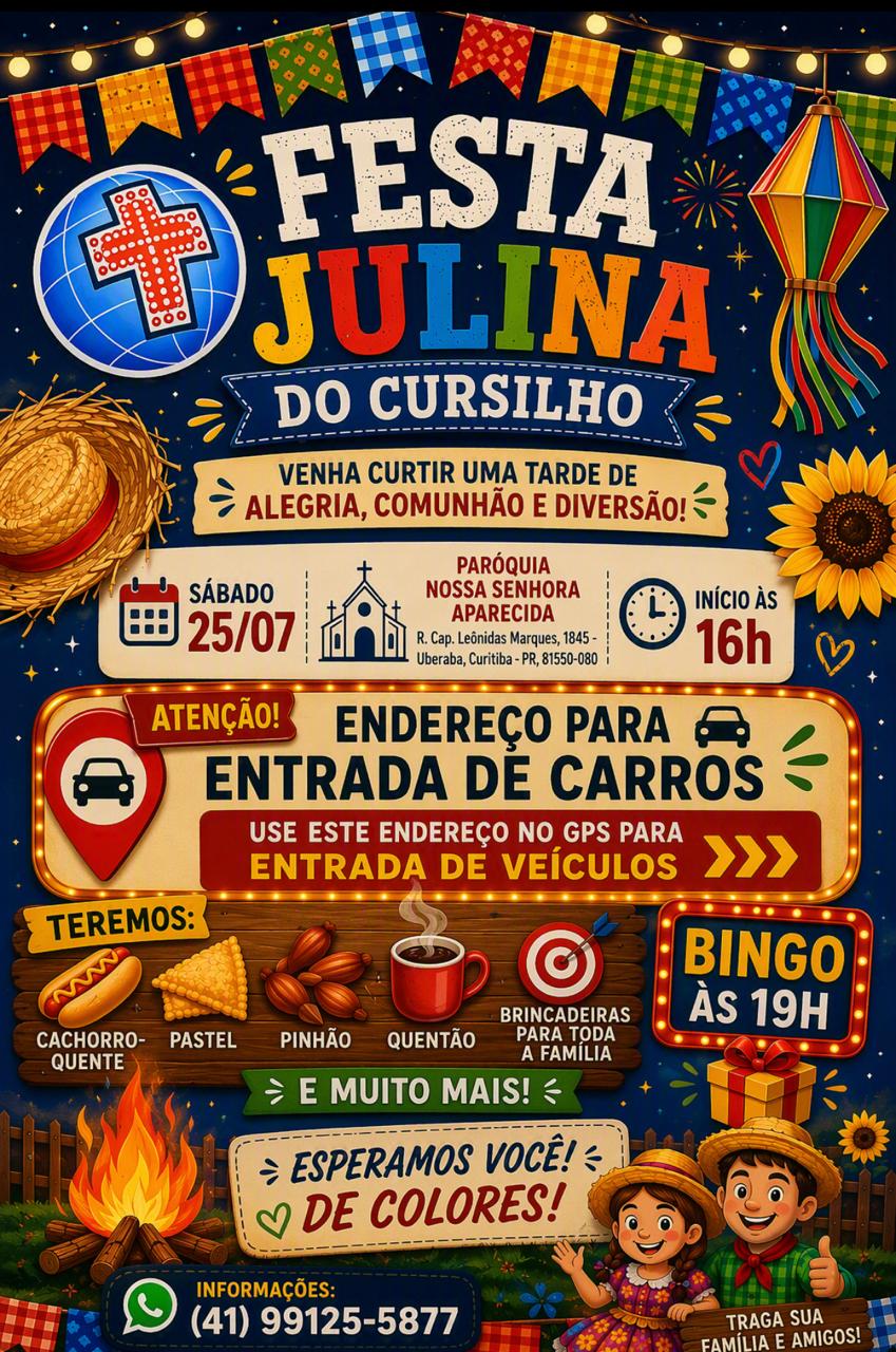 Festa Julina do Cursilho